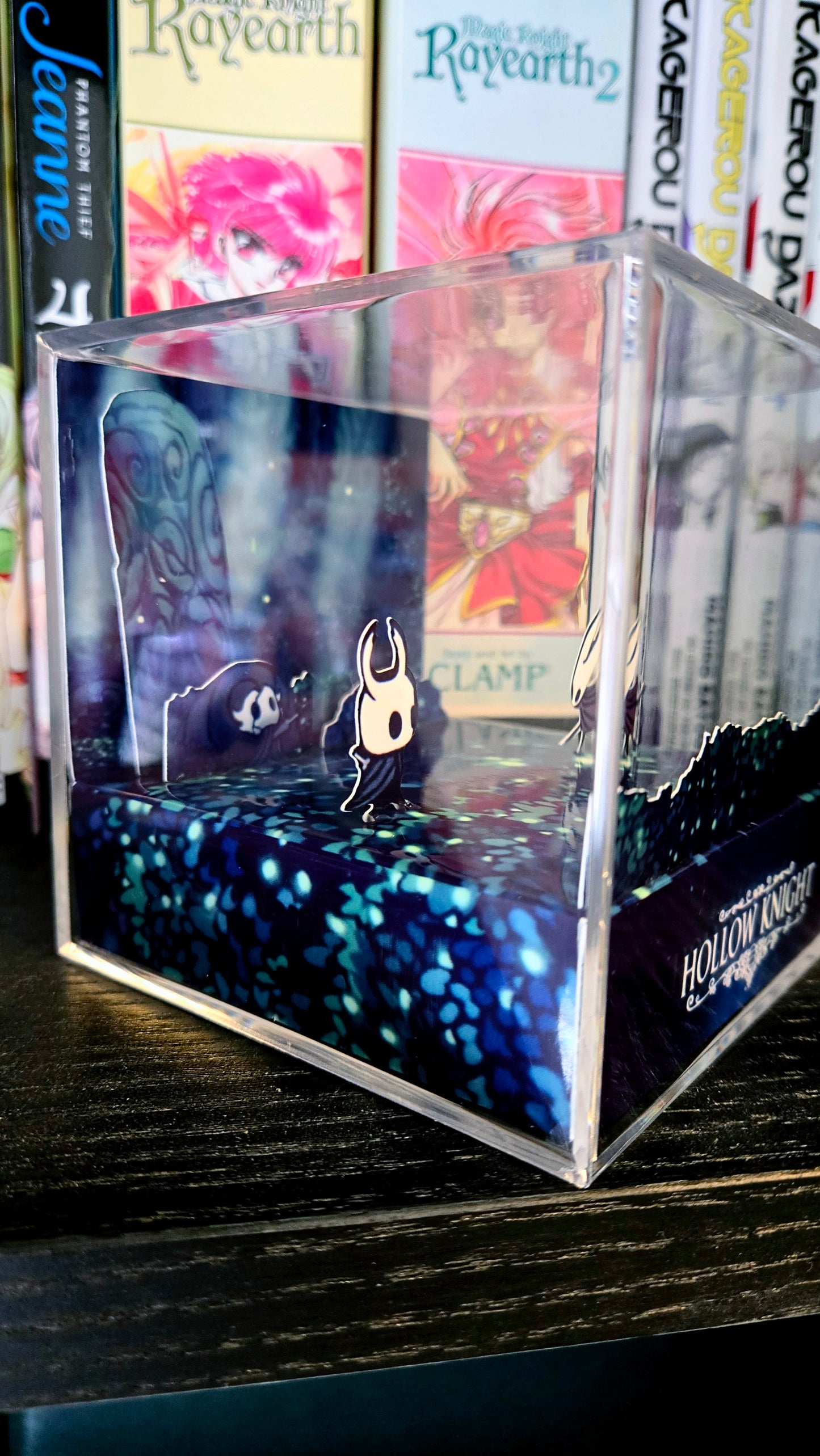 Hollow Knight - The Knight Vs Hornet Battle 3D Cube Diorama