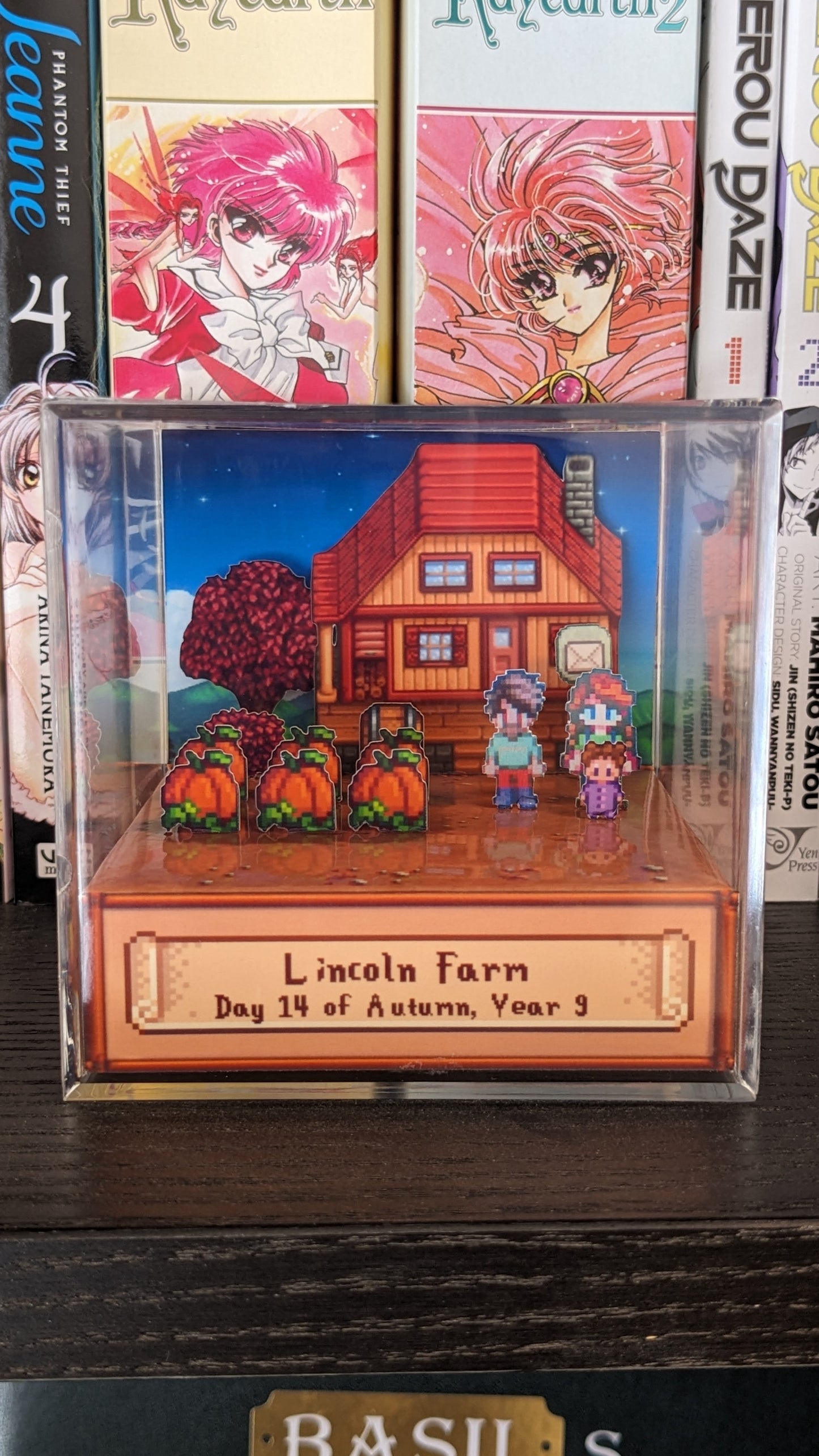 CUSTOMIZABLE Stardew Valley 3D cube diorama