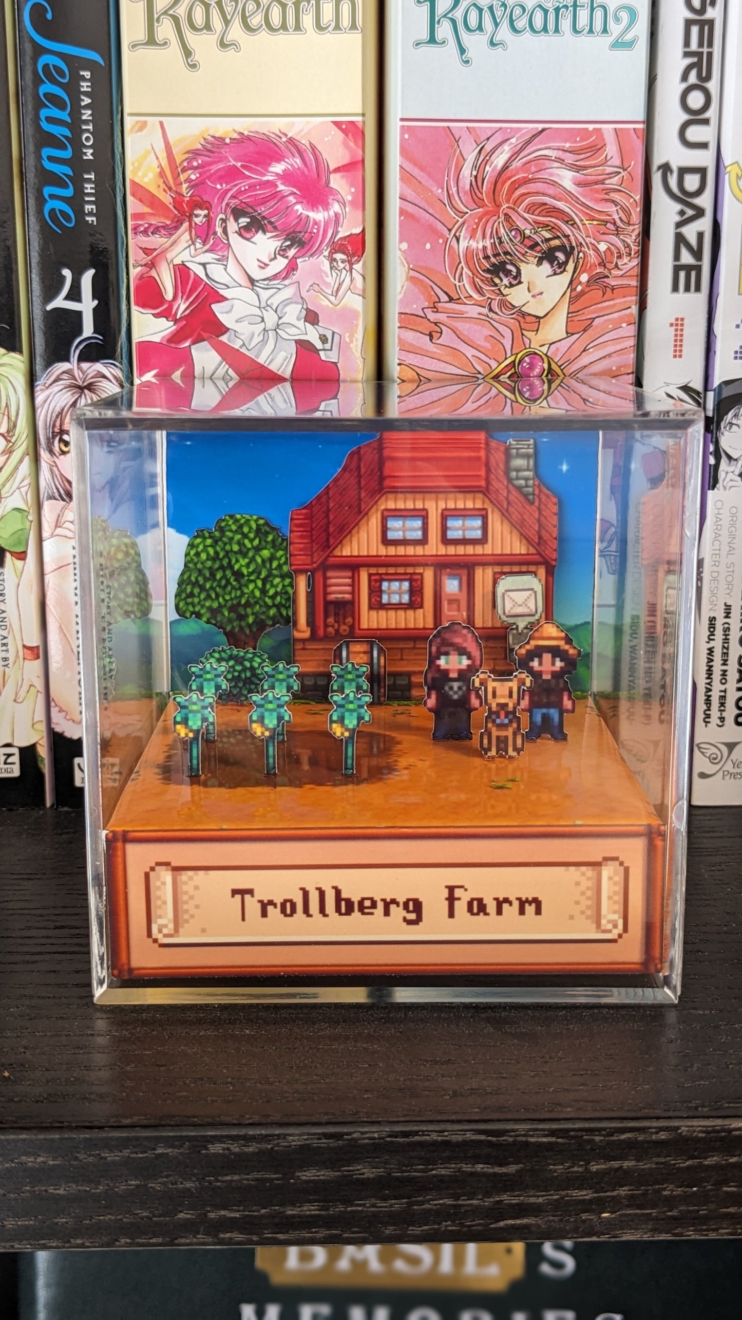 CUSTOMIZABLE Stardew Valley 3D cube diorama