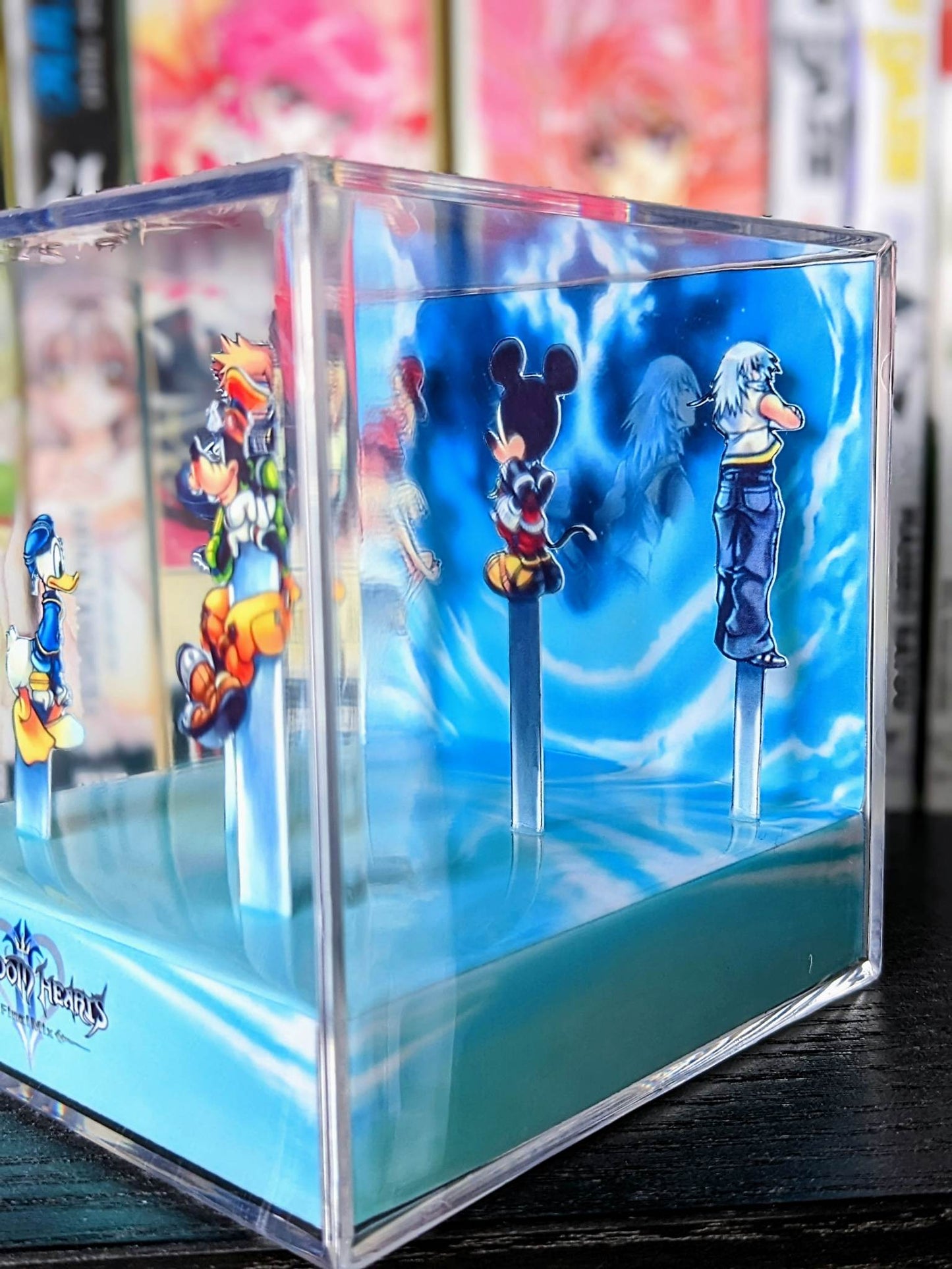 Kingdom Hearts 2 Final Mix 3D cube diorama