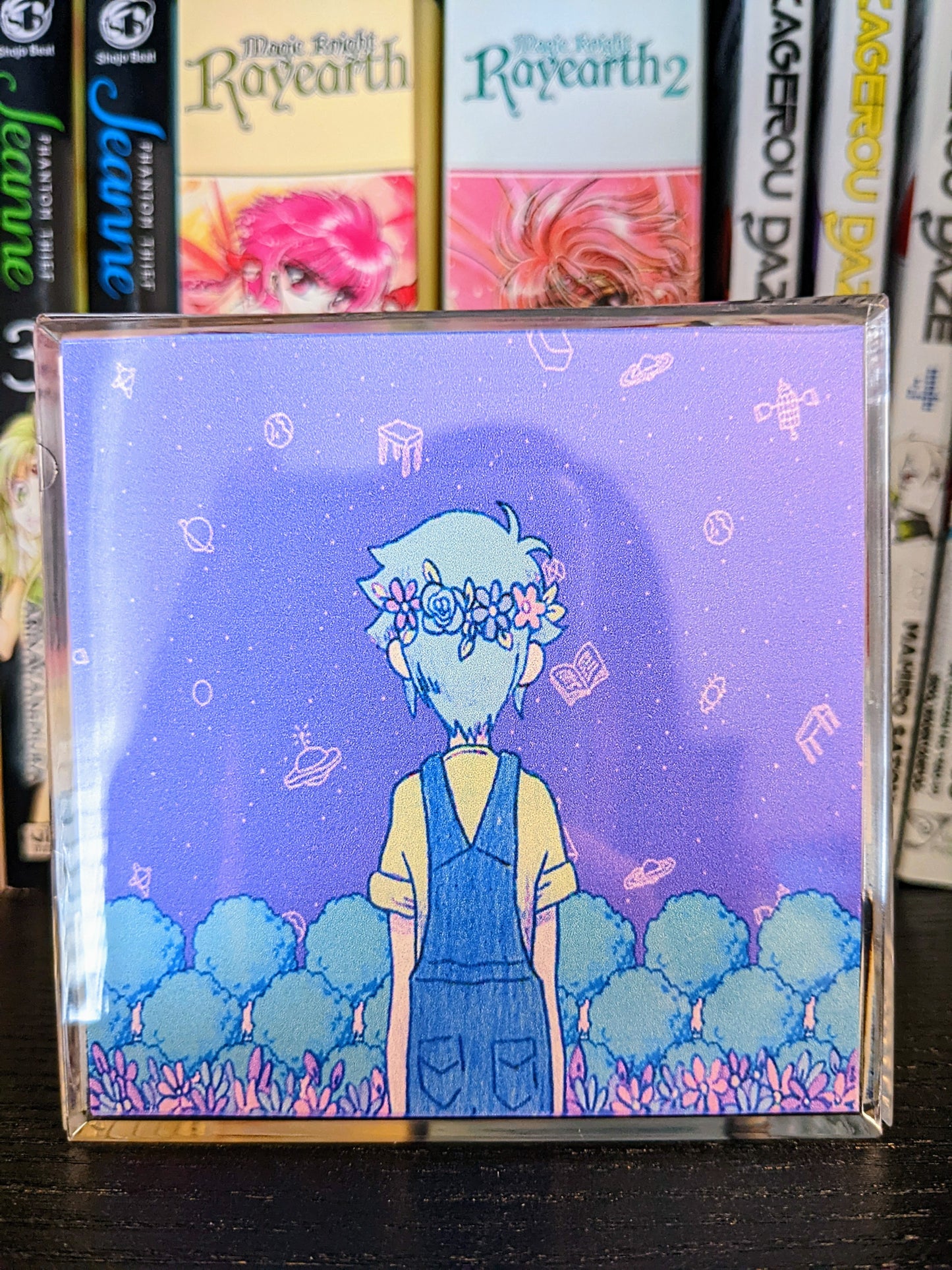 OMORI Basil in Head Space 3D cube diorama