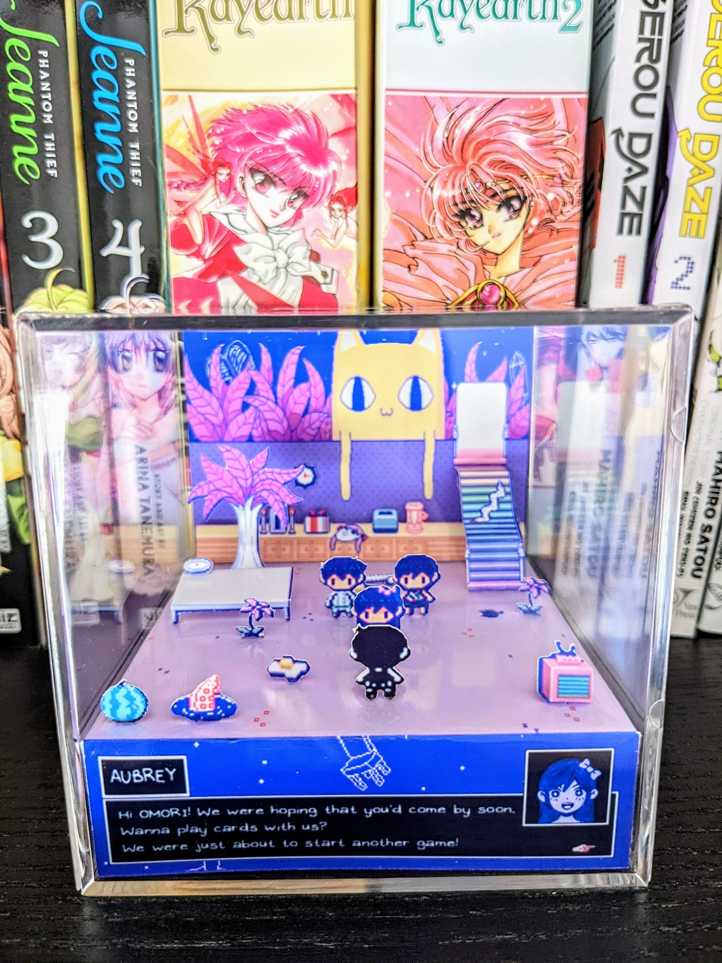 OMORI Neighbor's Room 3D cube diorama