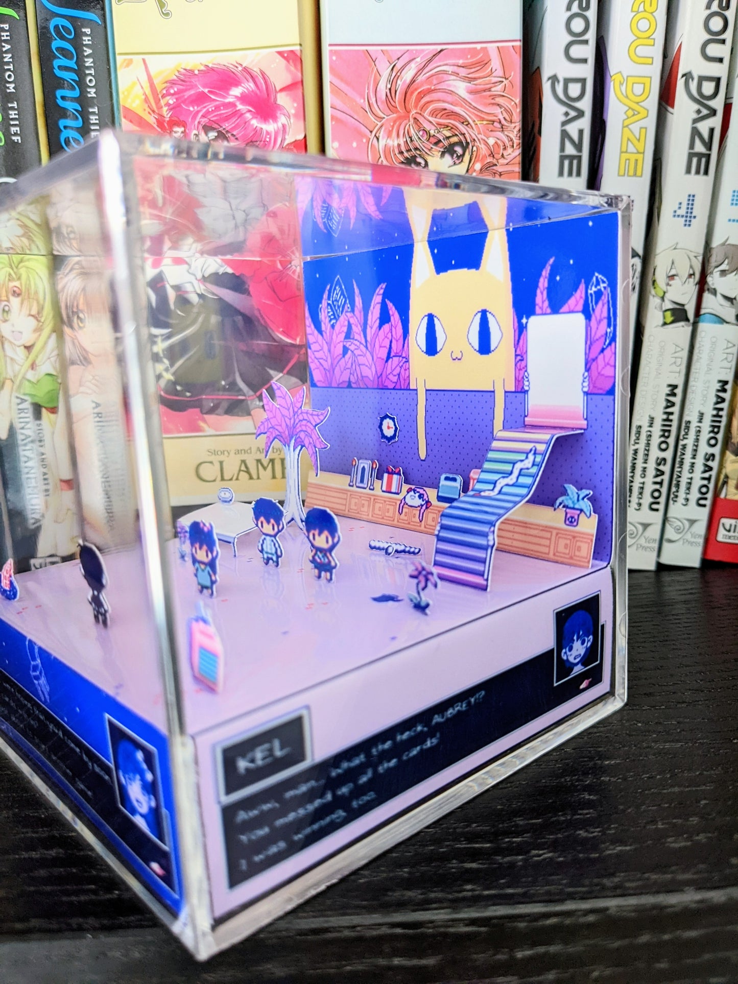OMORI Neighbor's Room 3D cube diorama