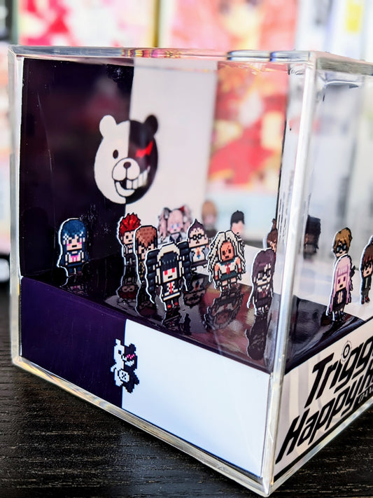 Danganronpa DGRP Trigger Happy Havoc 3D cube diorama