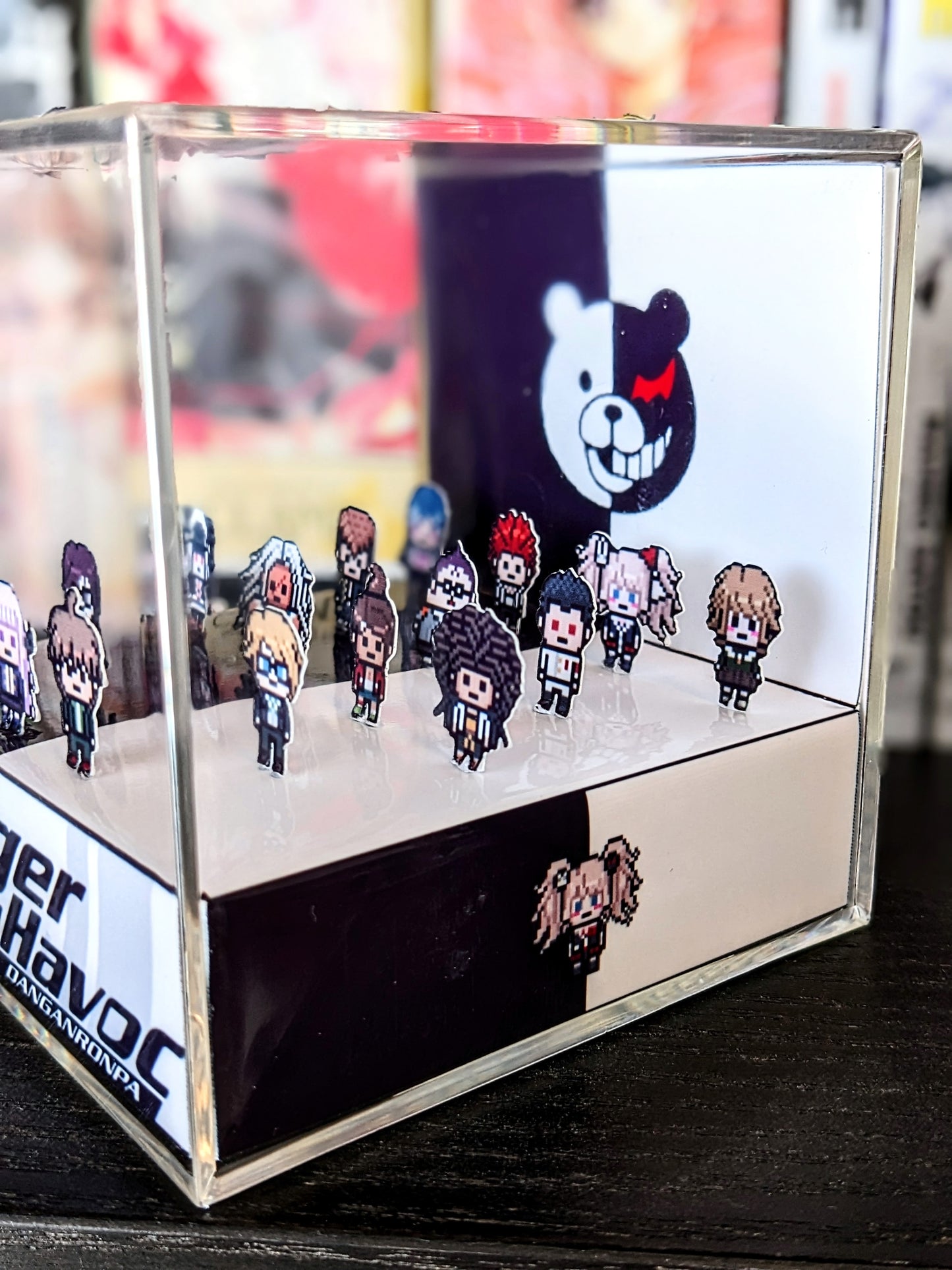 Danganronpa DGRP Trigger Happy Havoc 3D cube diorama