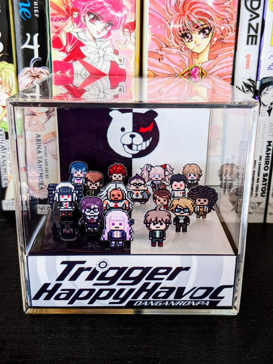 Danganronpa DGRP Trigger Happy Havoc 3D cube diorama