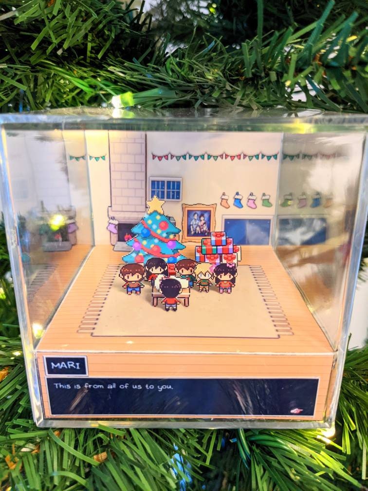 OMORI 3D cube diorama bundle (choose any 3) + sticker bonus