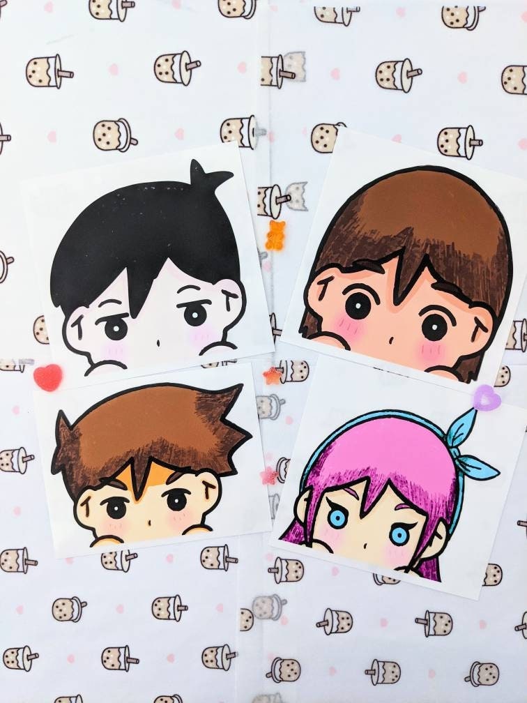 OMORI Peekers Sticker Decal