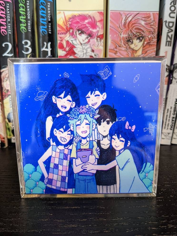OMORI Mari's Picnic 3D cube diorama