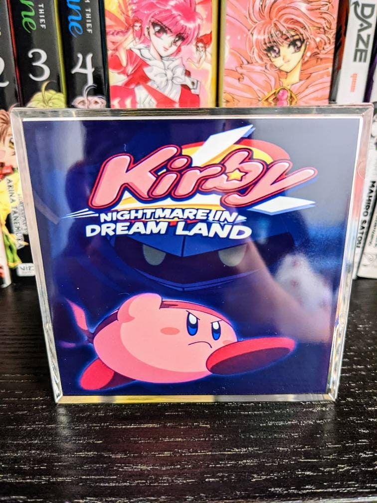 Kirby Nightmare in Dreamland GBA | Fountain of Dreams 3D cube diorama | Customize copy abliity