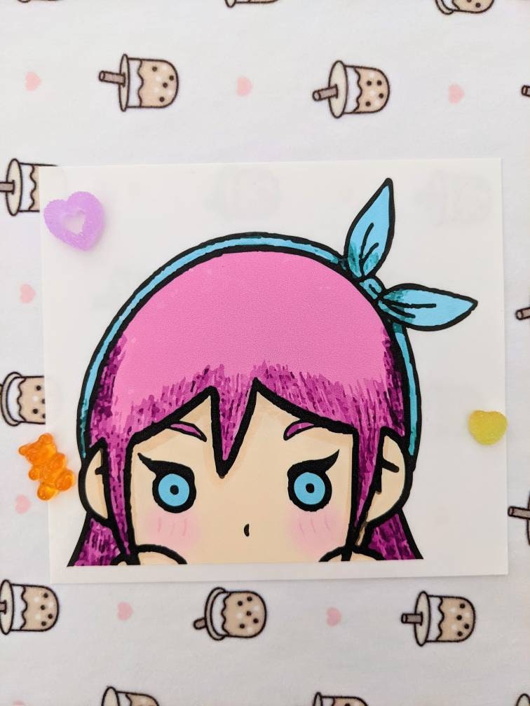 OMORI Peekers Sticker Decal