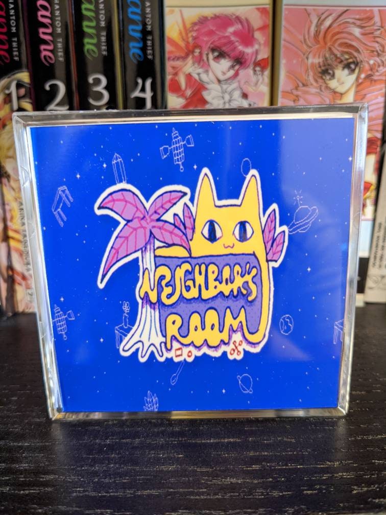 OMORI Neighbor's Room 3D cube diorama TEMPLATE