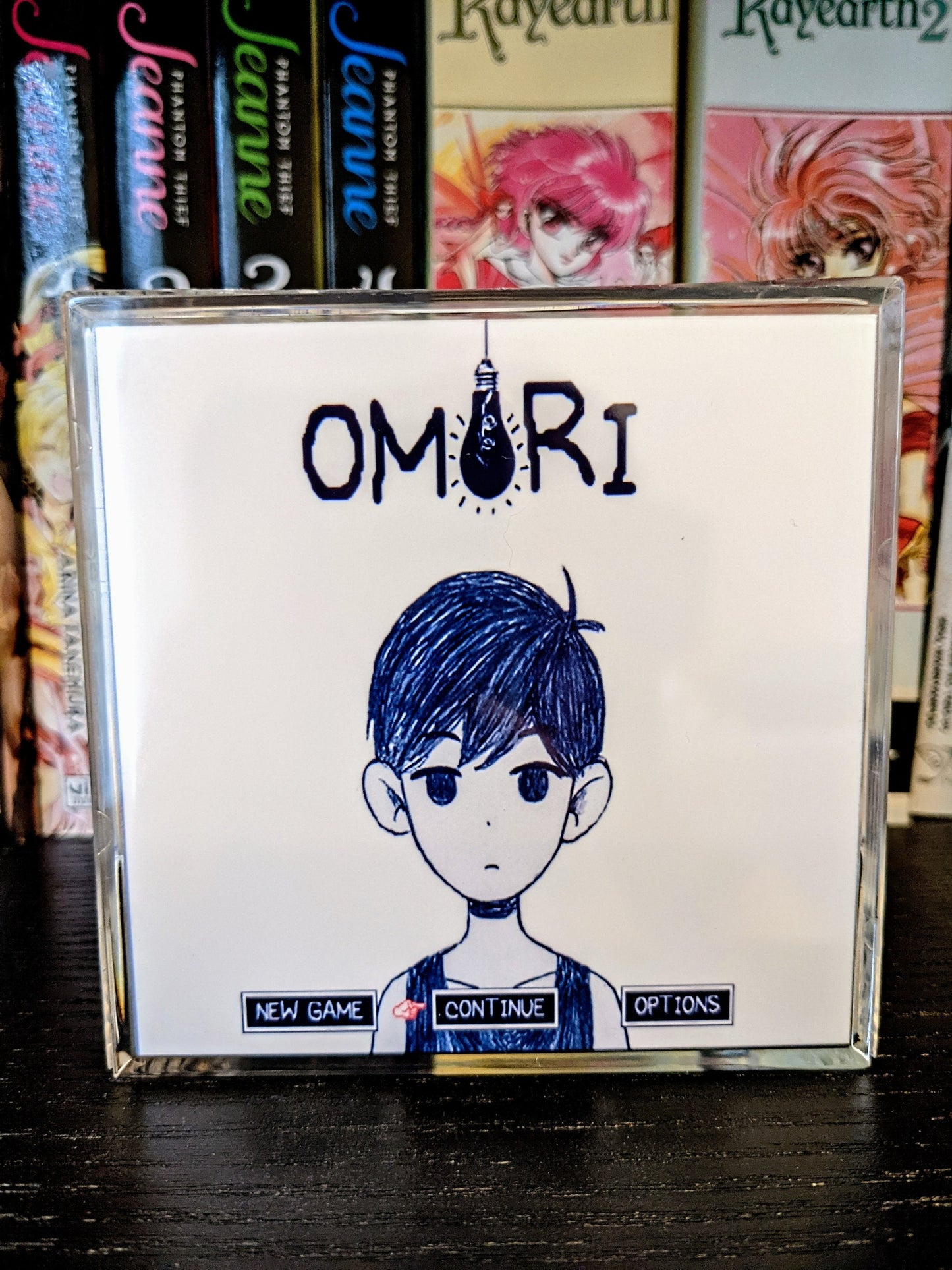 OMORI Title Screen 3D cube diorama
