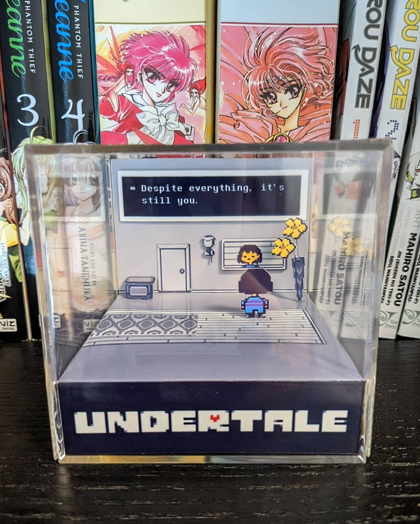 UNDERTALE 3D cube diorama - Despite Everything, It's Still You