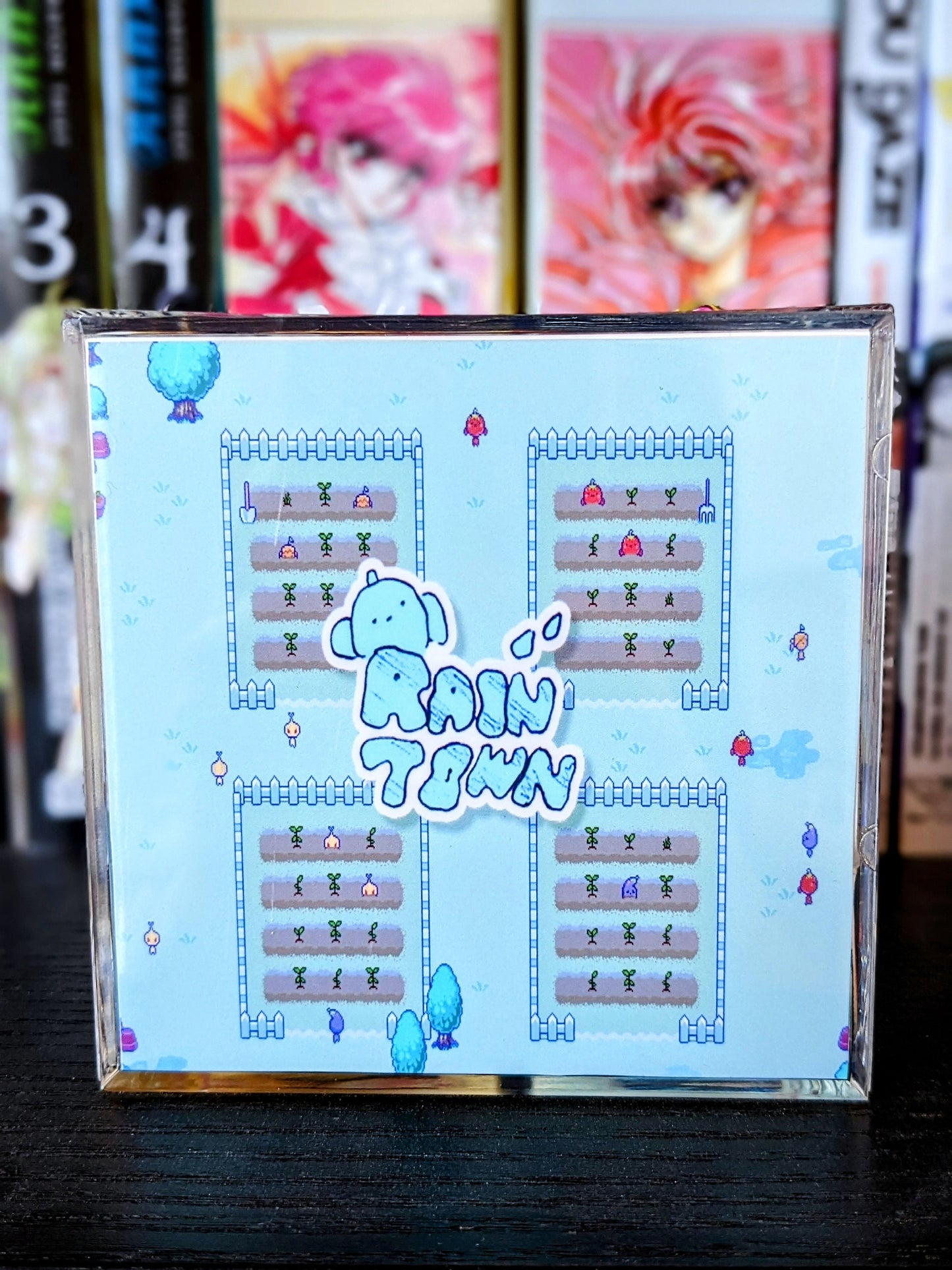 OMORI Mari's Picnic Rain Town ver. 3D cube diorama