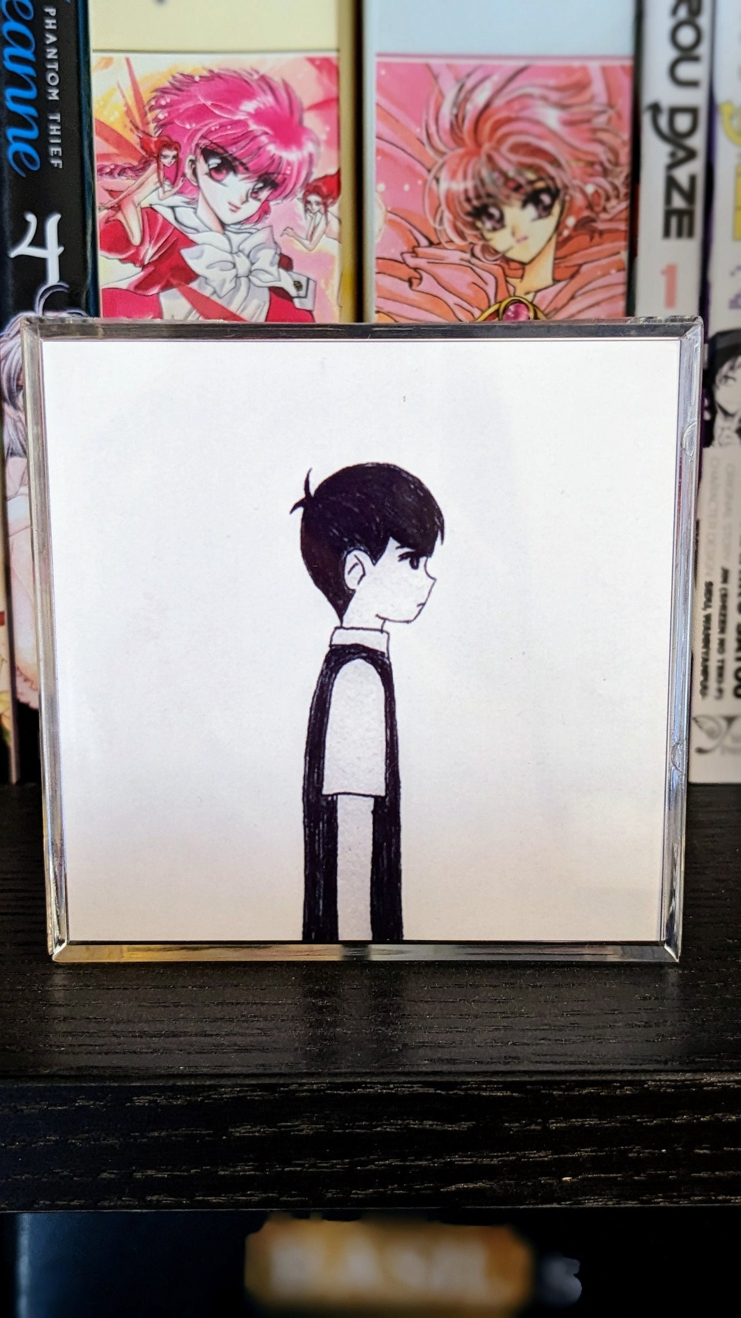 OMORI Sunny and Omori hug final battle 3D cube diorama