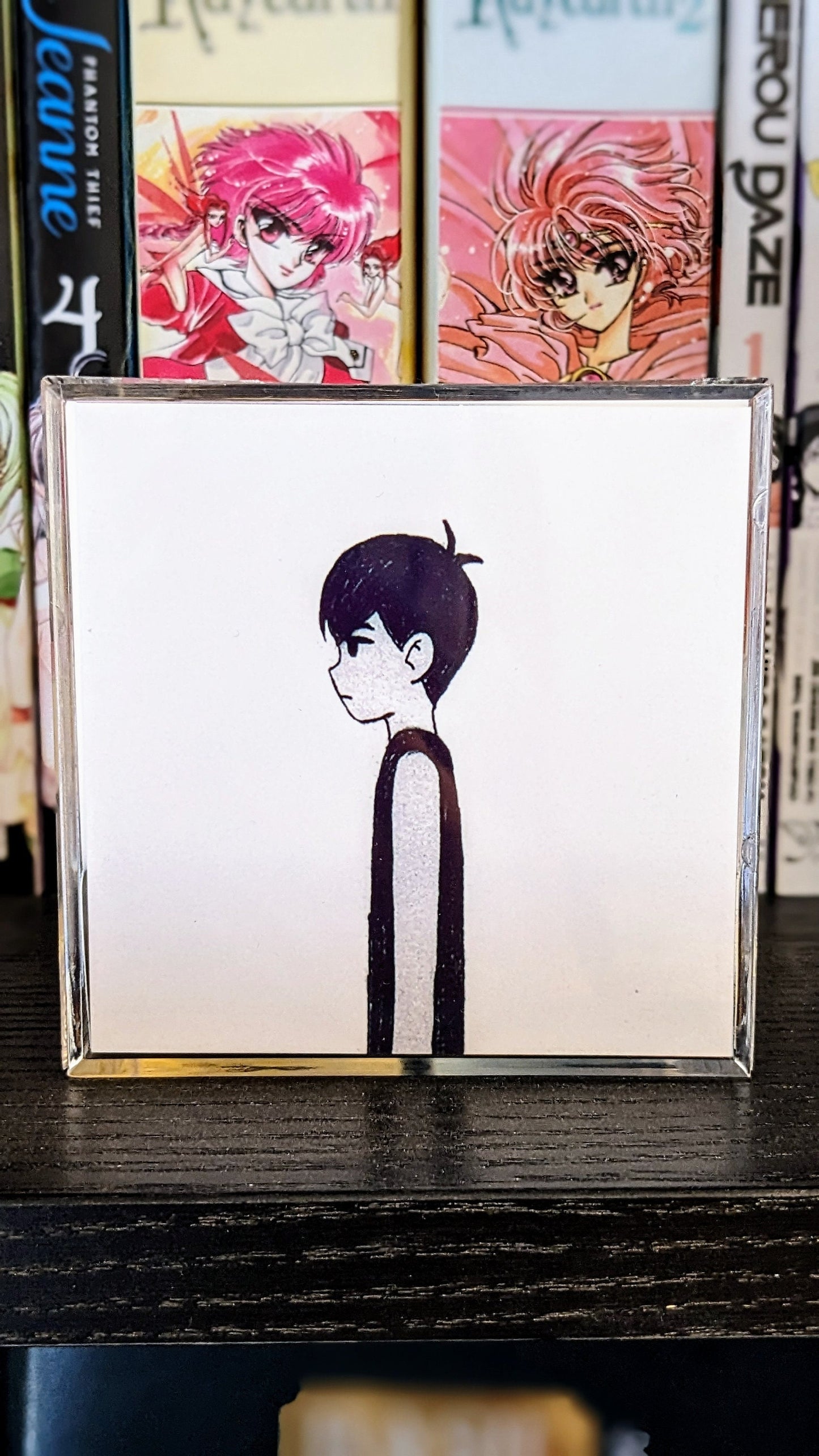 OMORI Sunny and Omori hug final battle 3D cube diorama