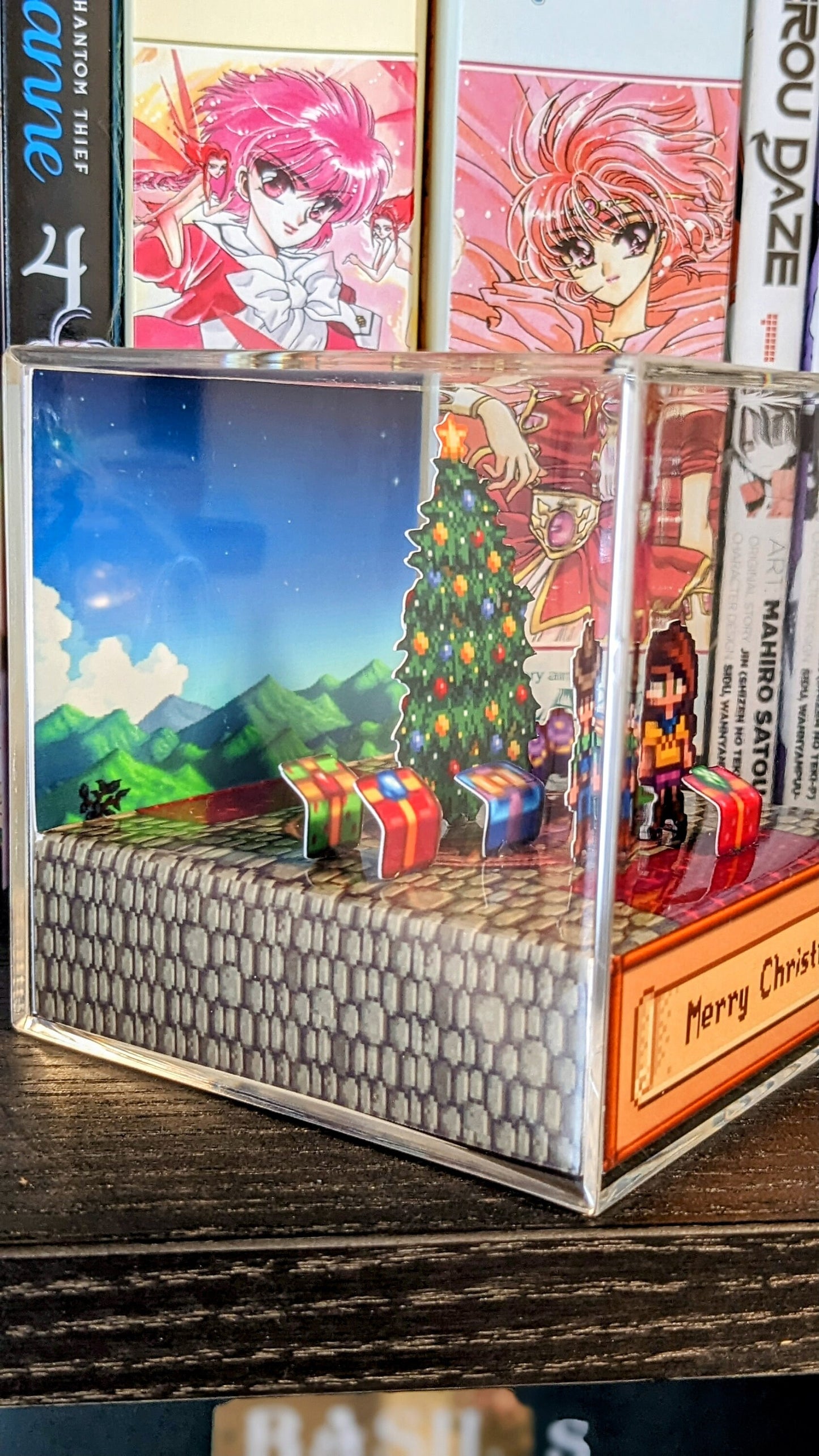CUSTOMIZABLE Christmas Stardew Valley 3D cube diorama