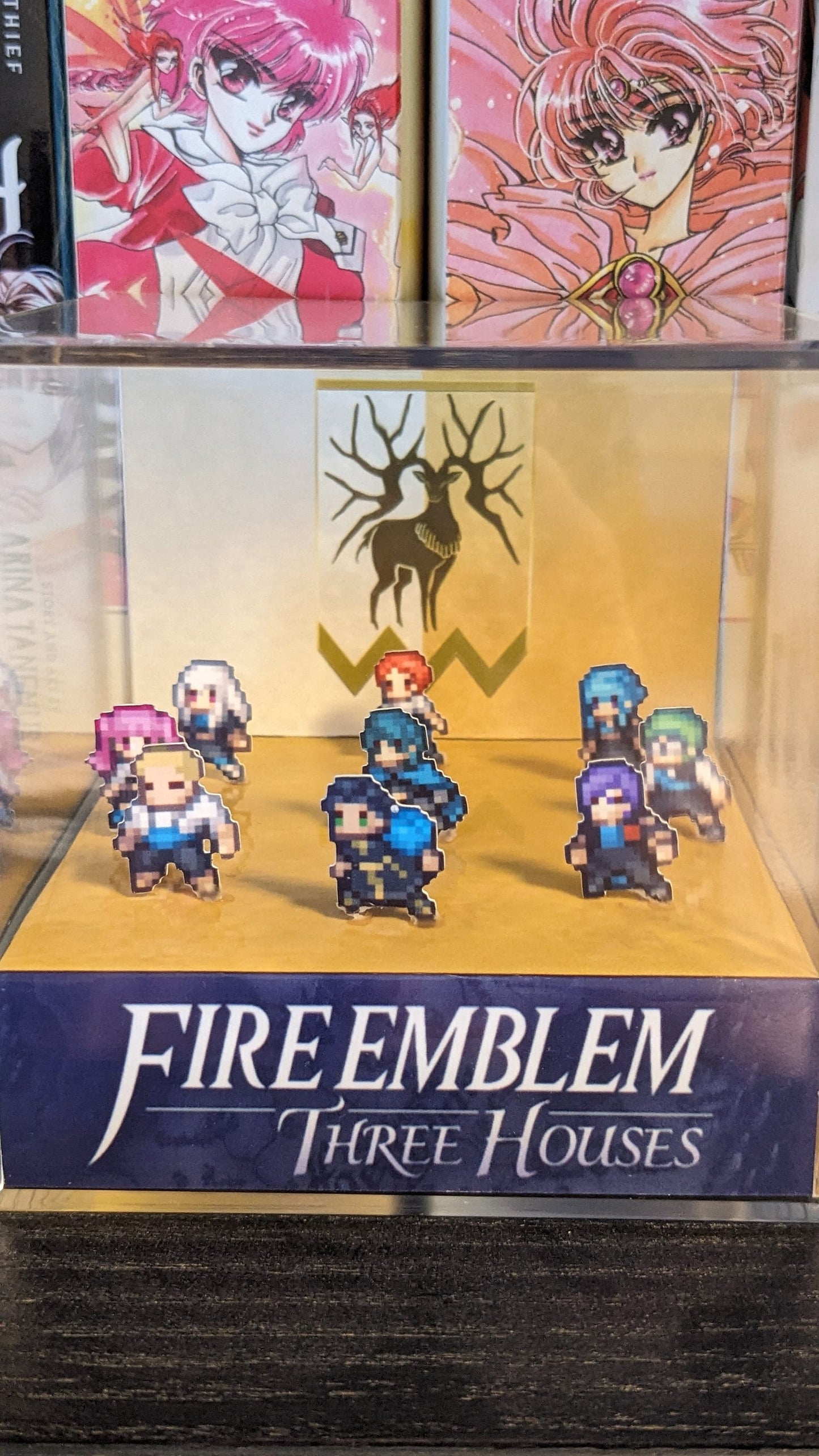 Fire Emblem Three Houses 3D cube diorama bundle | Blue Lions | Black Eagles | Golden Deer