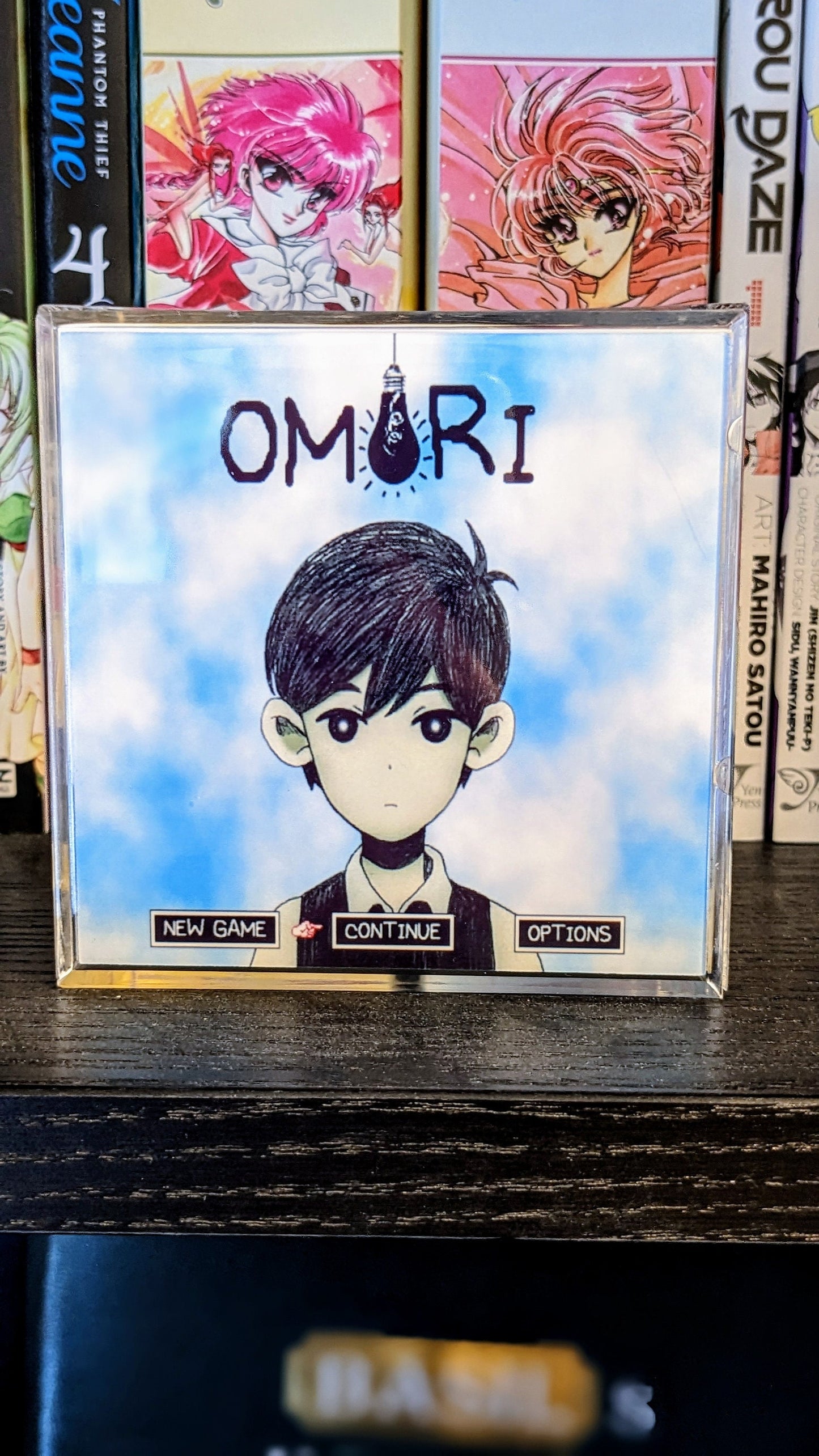 OMORI Title Screen 3D cube diorama - Sunny Version | Good ending
