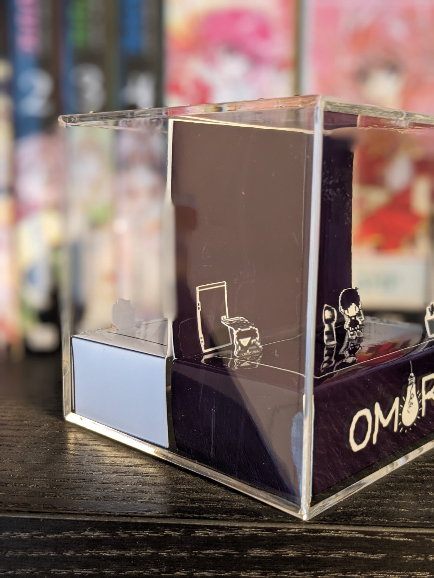 OMORI Dual Sided 3D cube diorama | White Space and Black Space