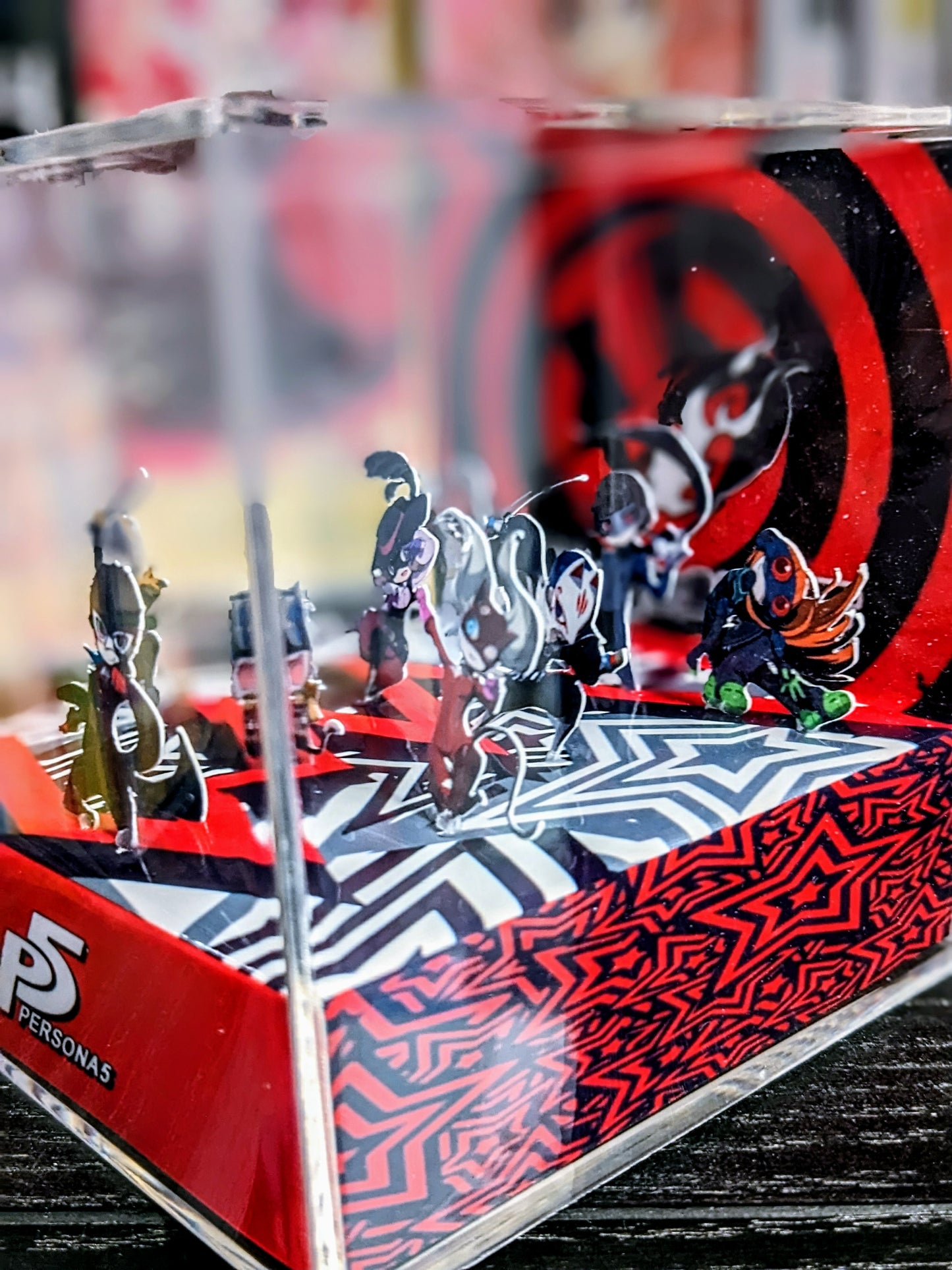 Persona 5 3D cube diorama