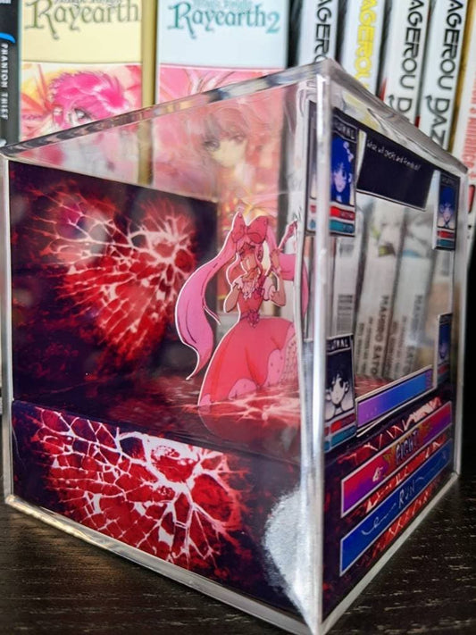 OMORI Sweetheart Battle 3D cube diorama