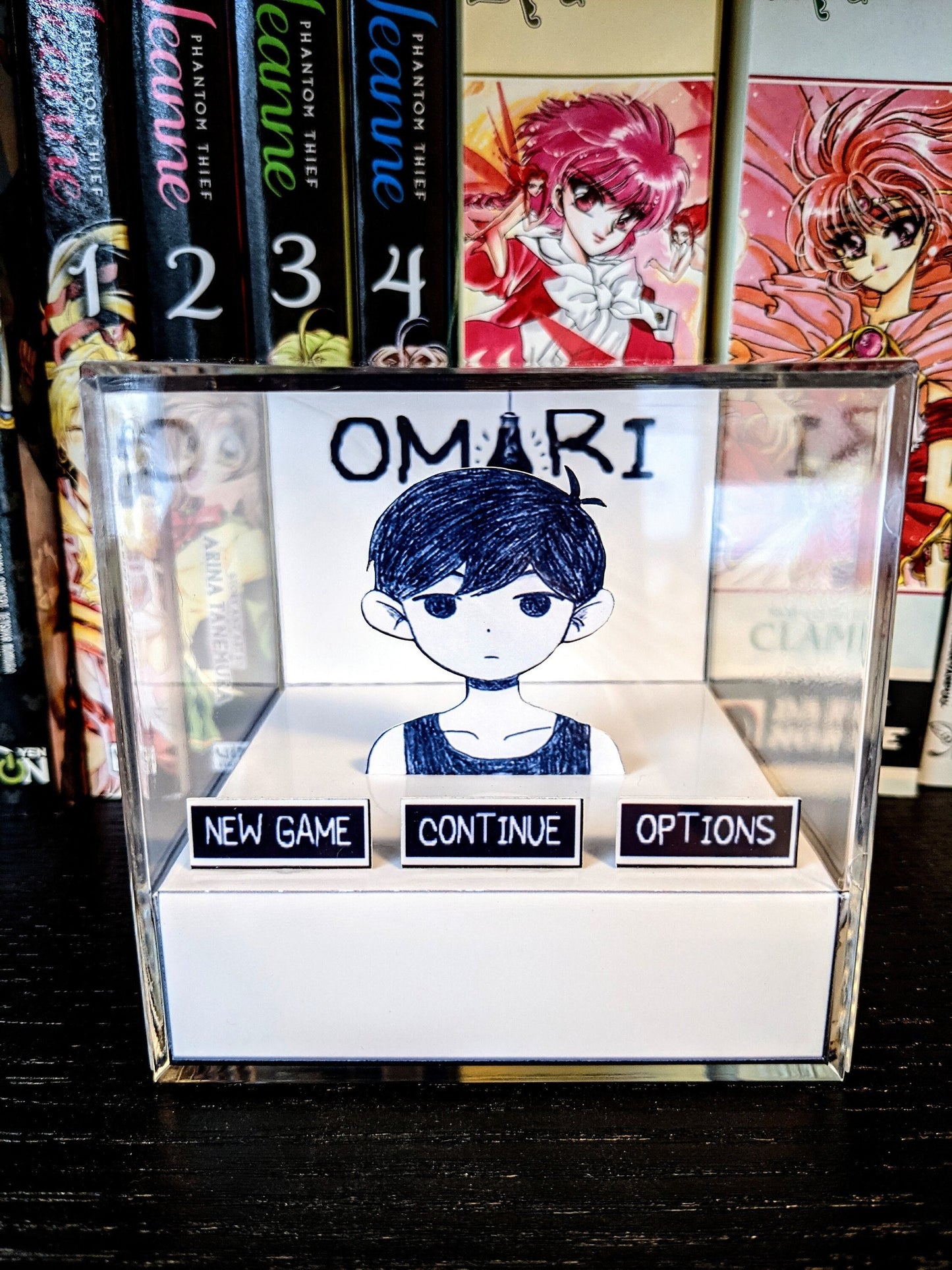 OMORI Title Screen 3D cube diorama - Sunny Version | Good ending