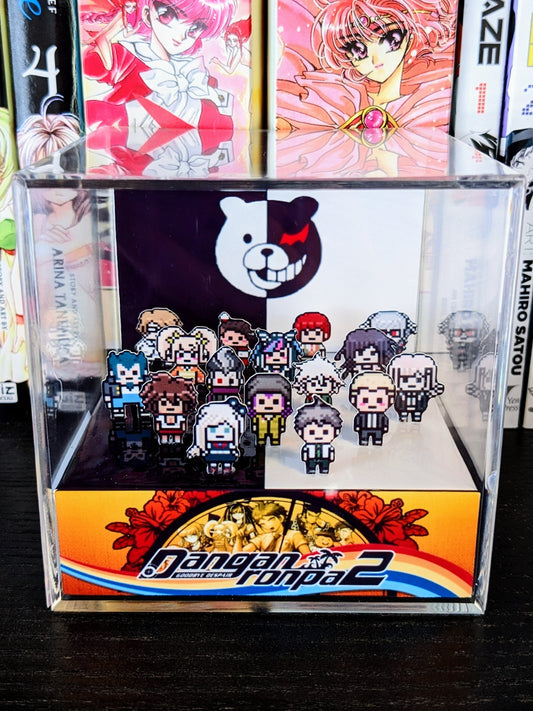 Danganronpa DGRP 2 Goodbye Despair 3D cube diorama