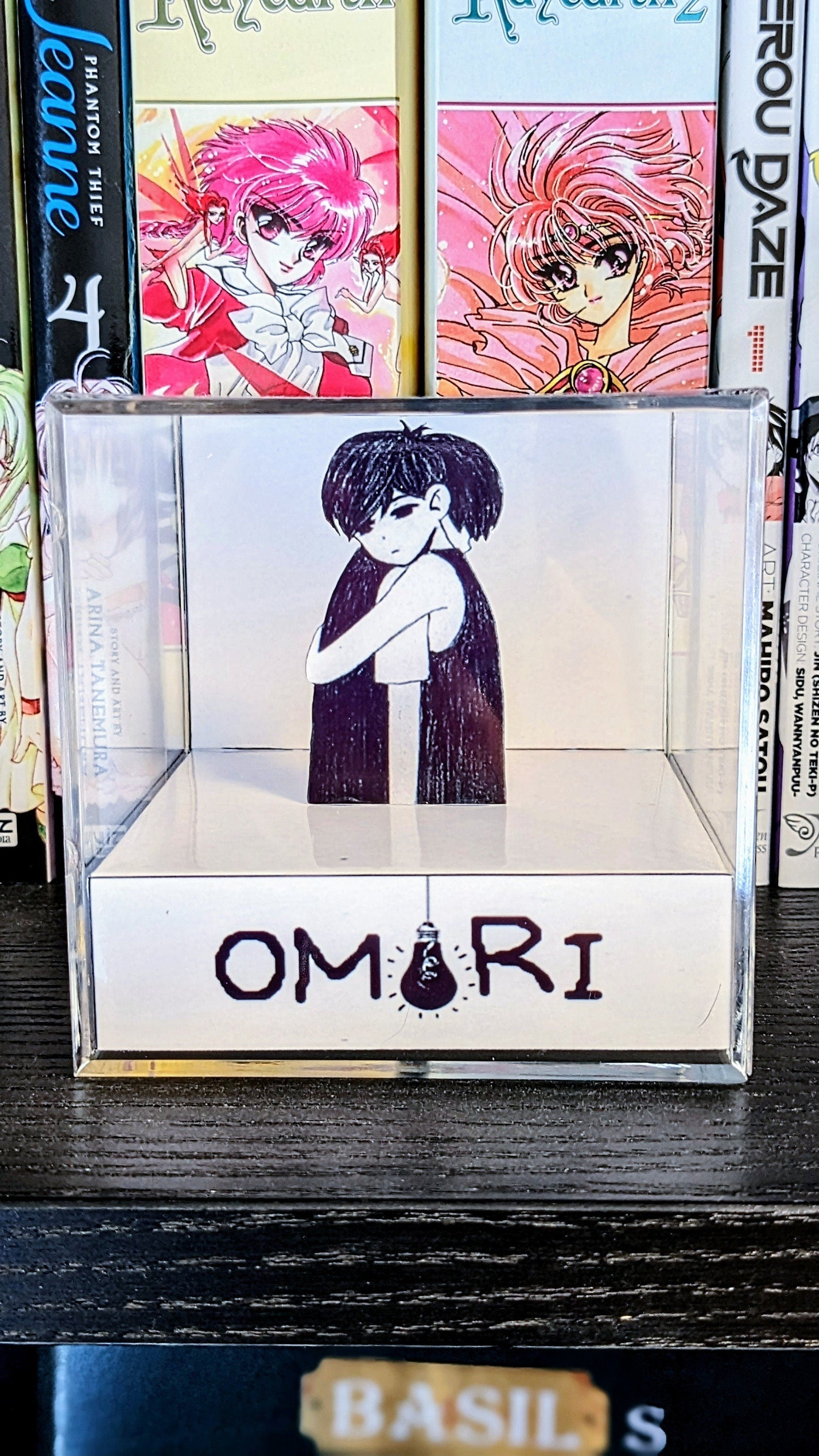 OMORI Sunny and Omori hug final battle 3D cube diorama – BubzTea Artz