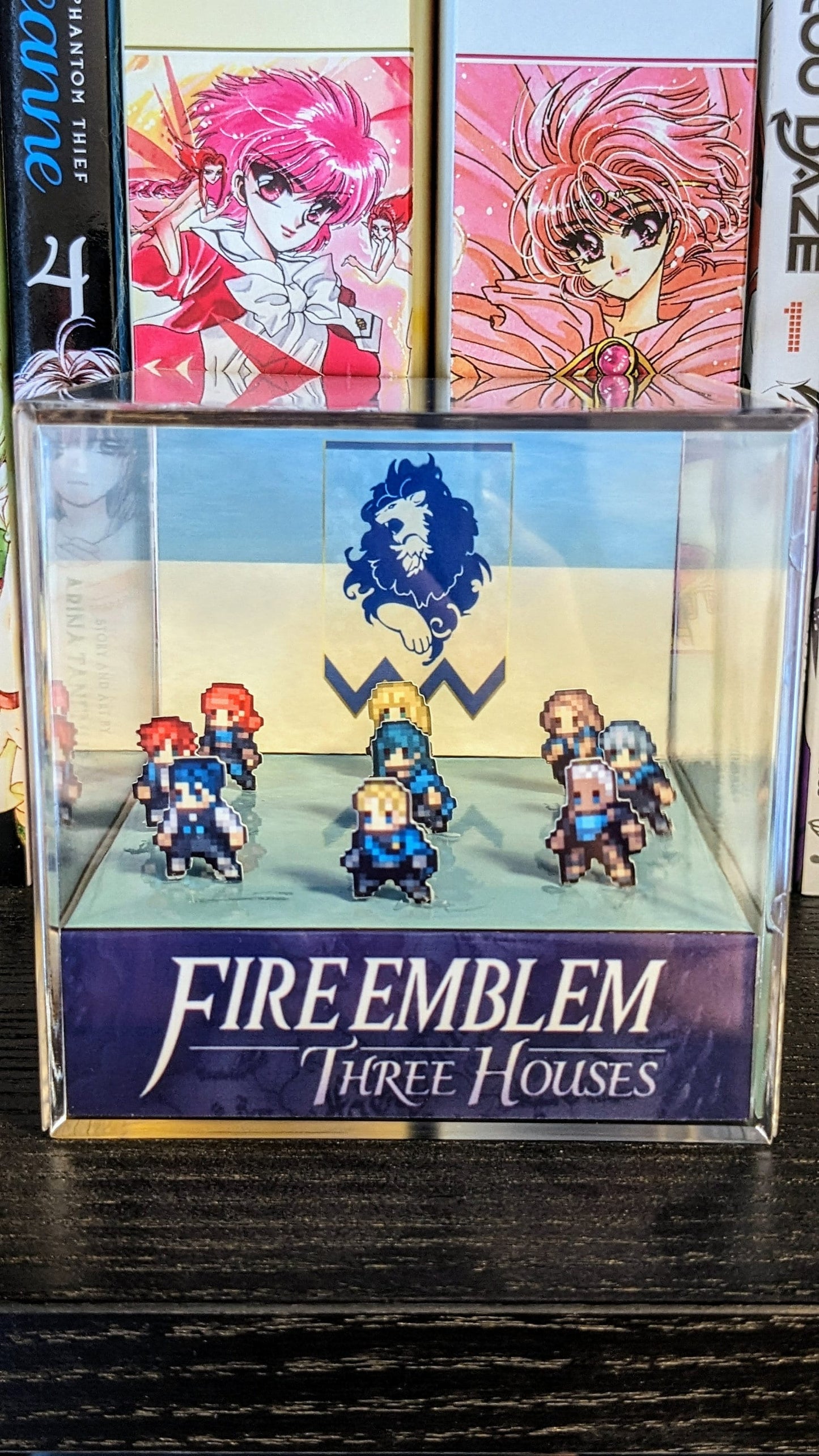 Fire Emblem Three Houses 3D cube diorama bundle | Blue Lions | Black Eagles | Golden Deer