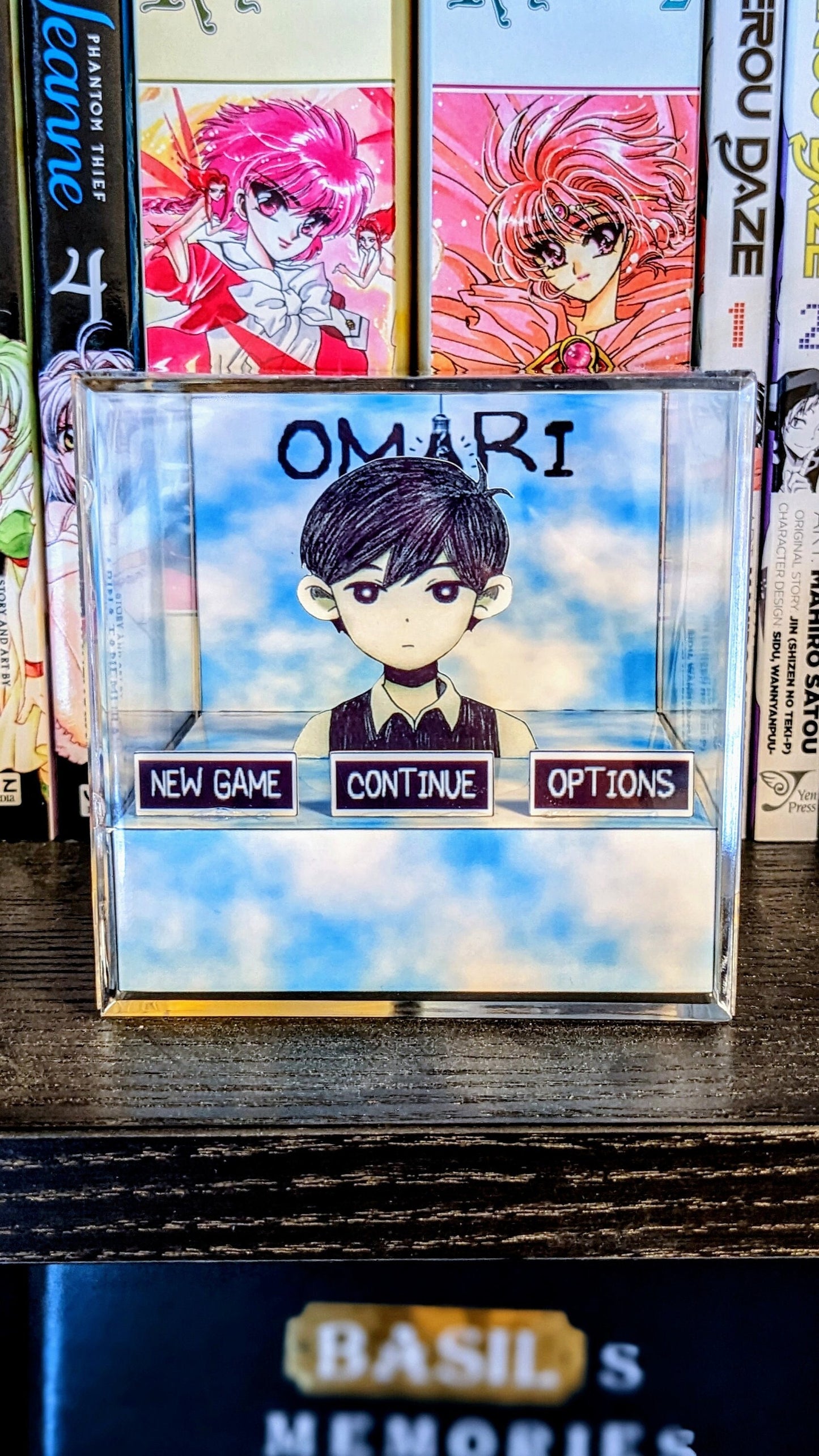 OMORI Title Screen 3D cube diorama - Sunny Version | Good ending ...