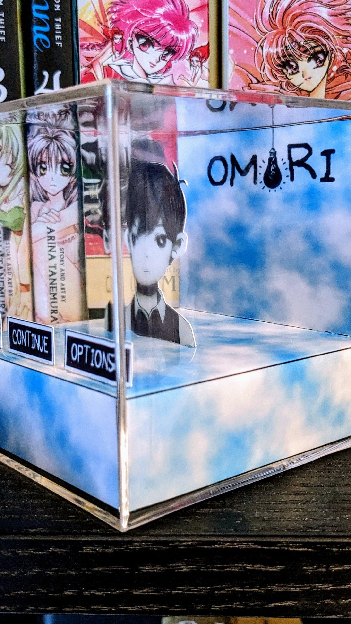 OMORI Title Screen 3D cube diorama - Sunny Version | Good ending